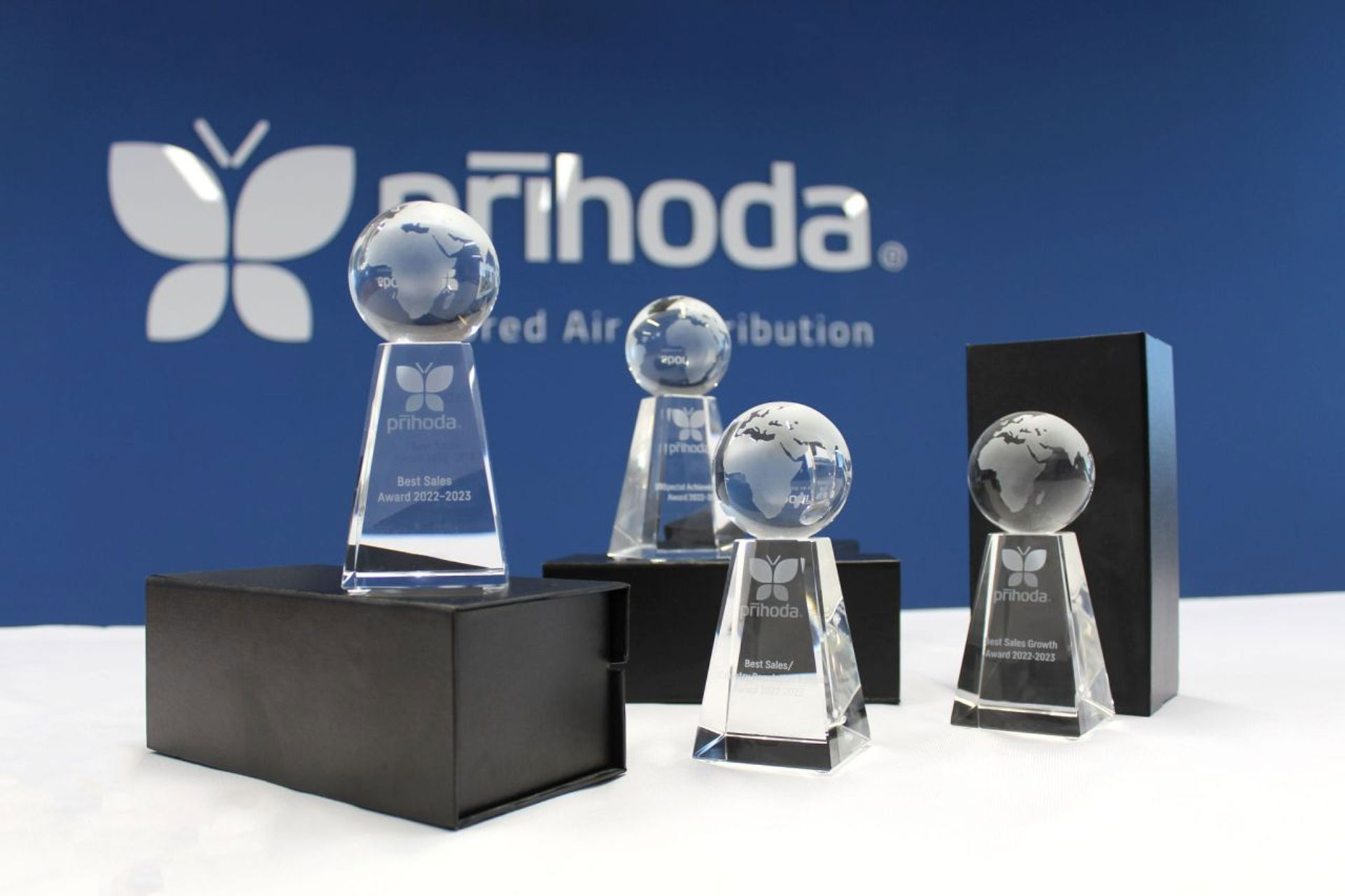 Prihoda North America Earns Prestigious Award at International Representative Meetings in Prague!
